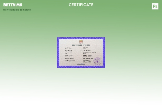 Модерен стил Јамајка од витално значење за изводот од матичната книга на роденит